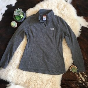 The North Face Grey Women’s Quarter ZIP Size Small